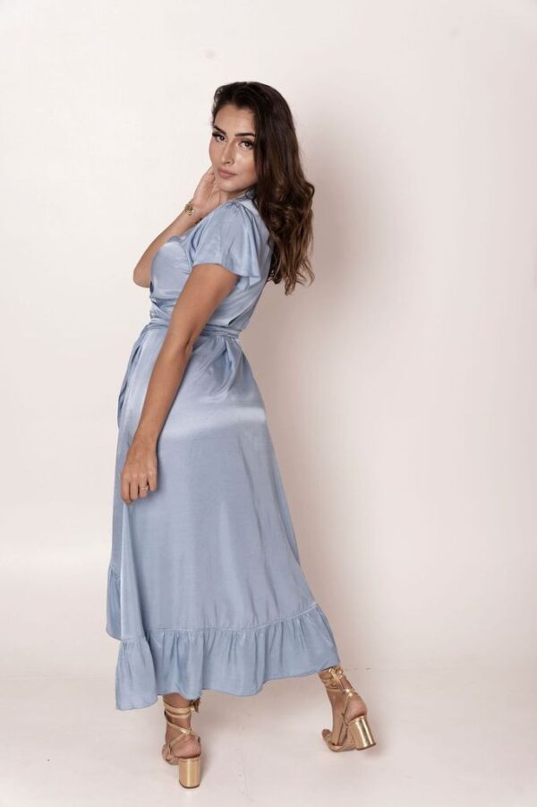 MORA SATIN DRESS - Image 2